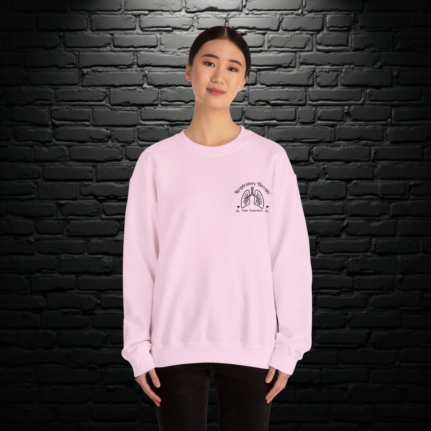 Customizable Respiratory Therapy Sweatshirt