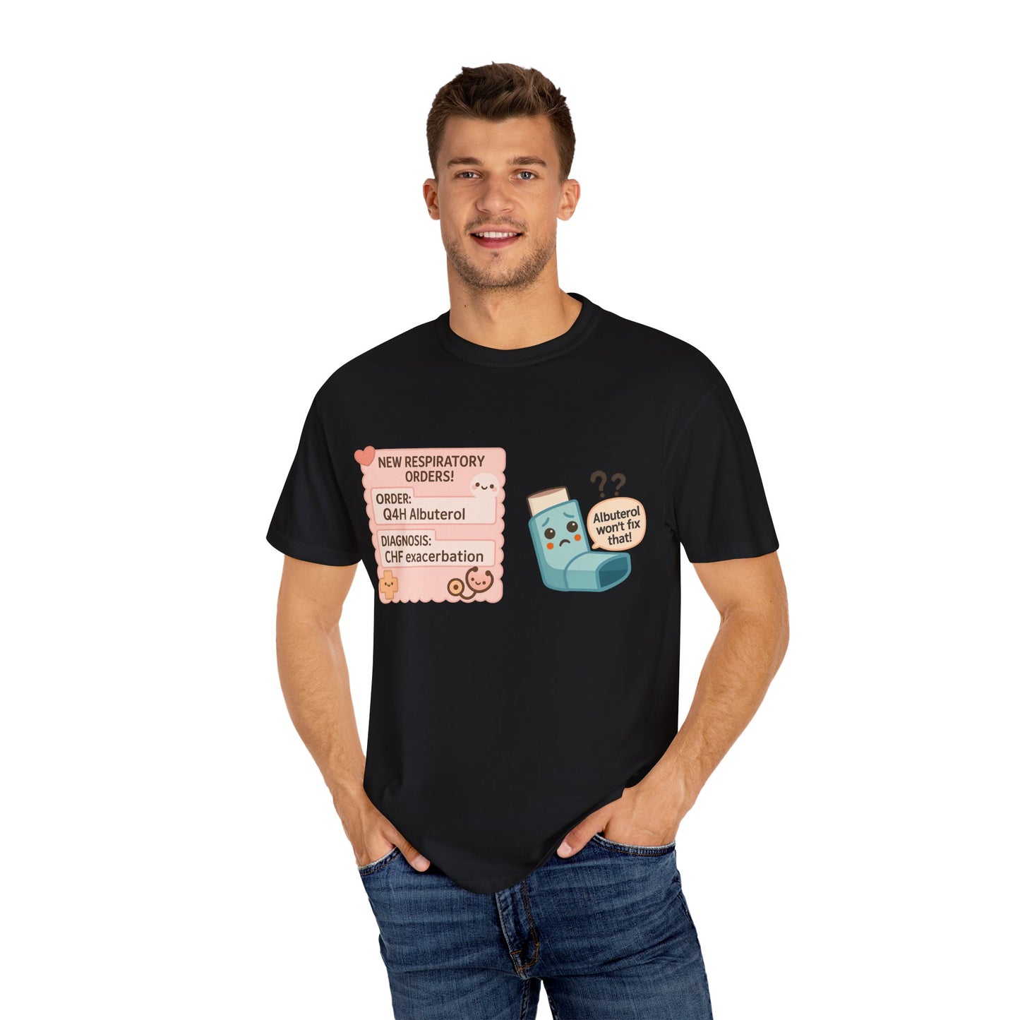 Respiratory Orders T-Shirt, Funny Medical Tee, Gift for Healthcare Workers, Awareness Shirt, Nurse Apparel, Patient Humor Top