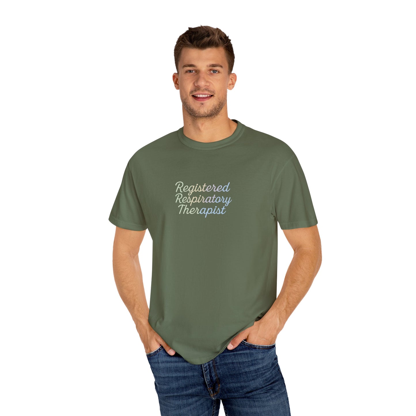 Registered Respiratory Therapist Unisex T-shirt, Gift for Healthcare Worker, Medical Profession Apparel, Comfortable Tee, Casual Wear