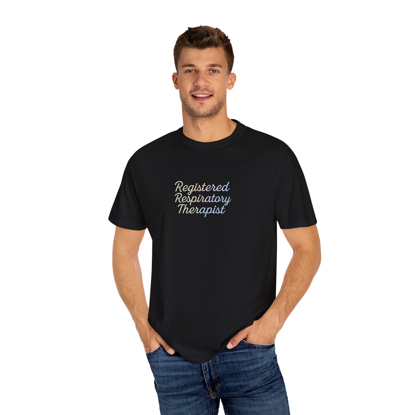 Registered Respiratory Therapist Unisex T-shirt, Gift for Healthcare Worker, Medical Profession Apparel, Comfortable Tee, Casual Wear