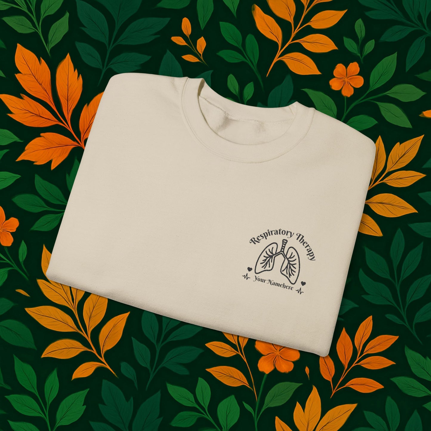 Customizable Respiratory Therapy Sweatshirt