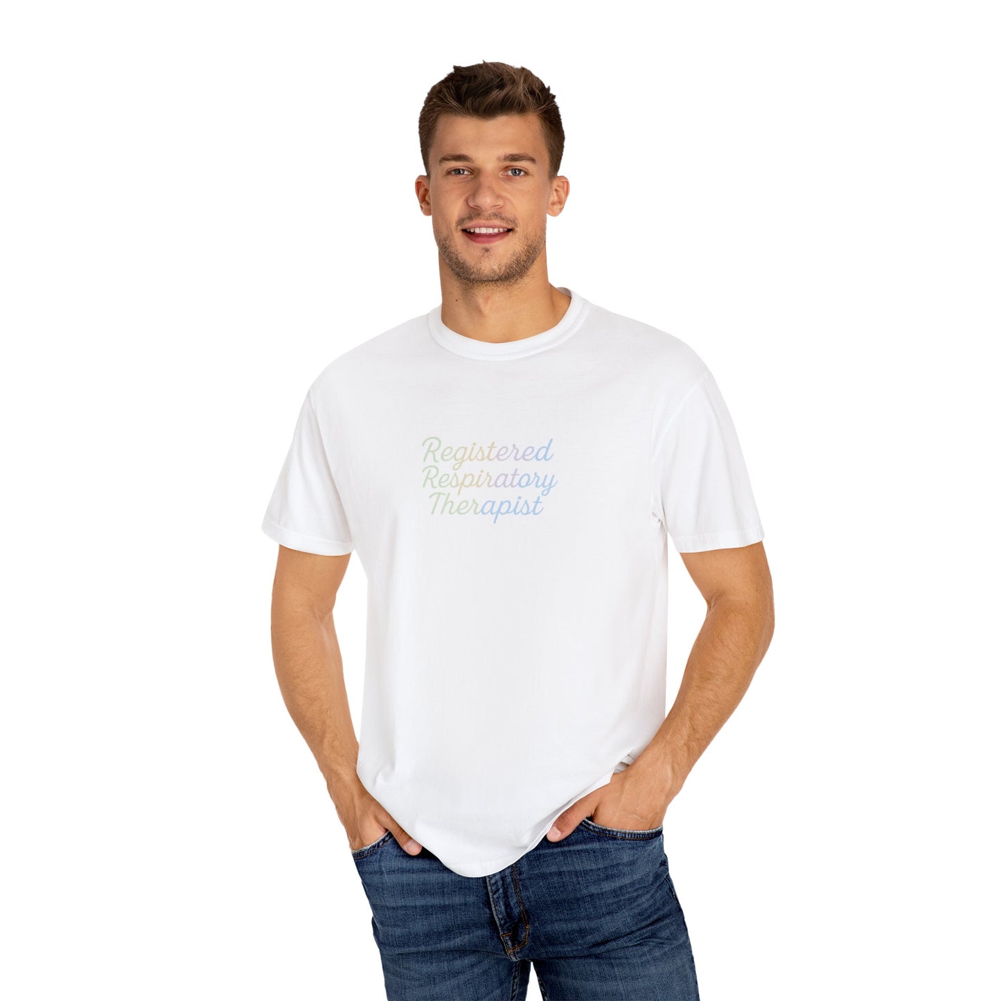Registered Respiratory Therapist Unisex T-shirt, Gift for Healthcare Worker, Medical Profession Apparel, Comfortable Tee, Casual Wear