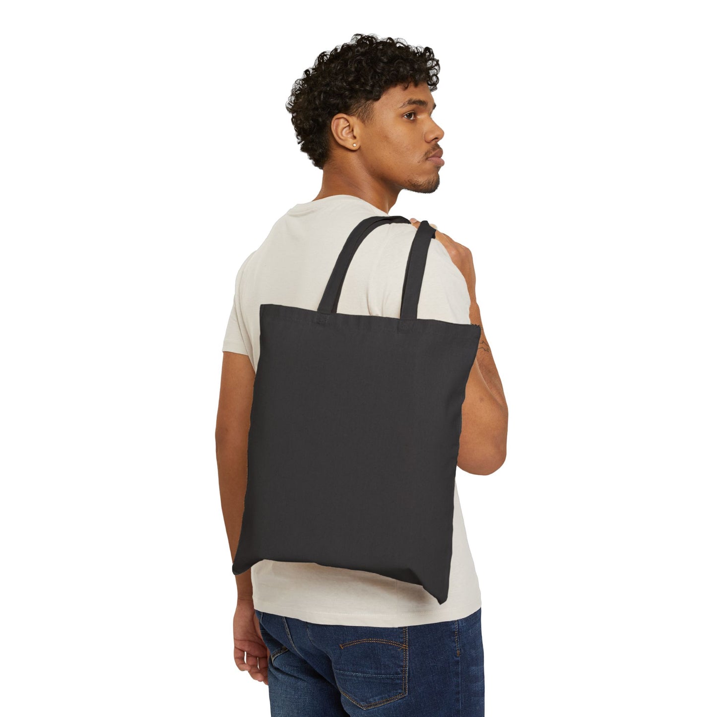 Respiratory Therapy Cotton Canvas Tote Bag - Reusable Shopping Bag, Eco-Friendly Gift for Healthcare Workers, Nurse, and Therapist