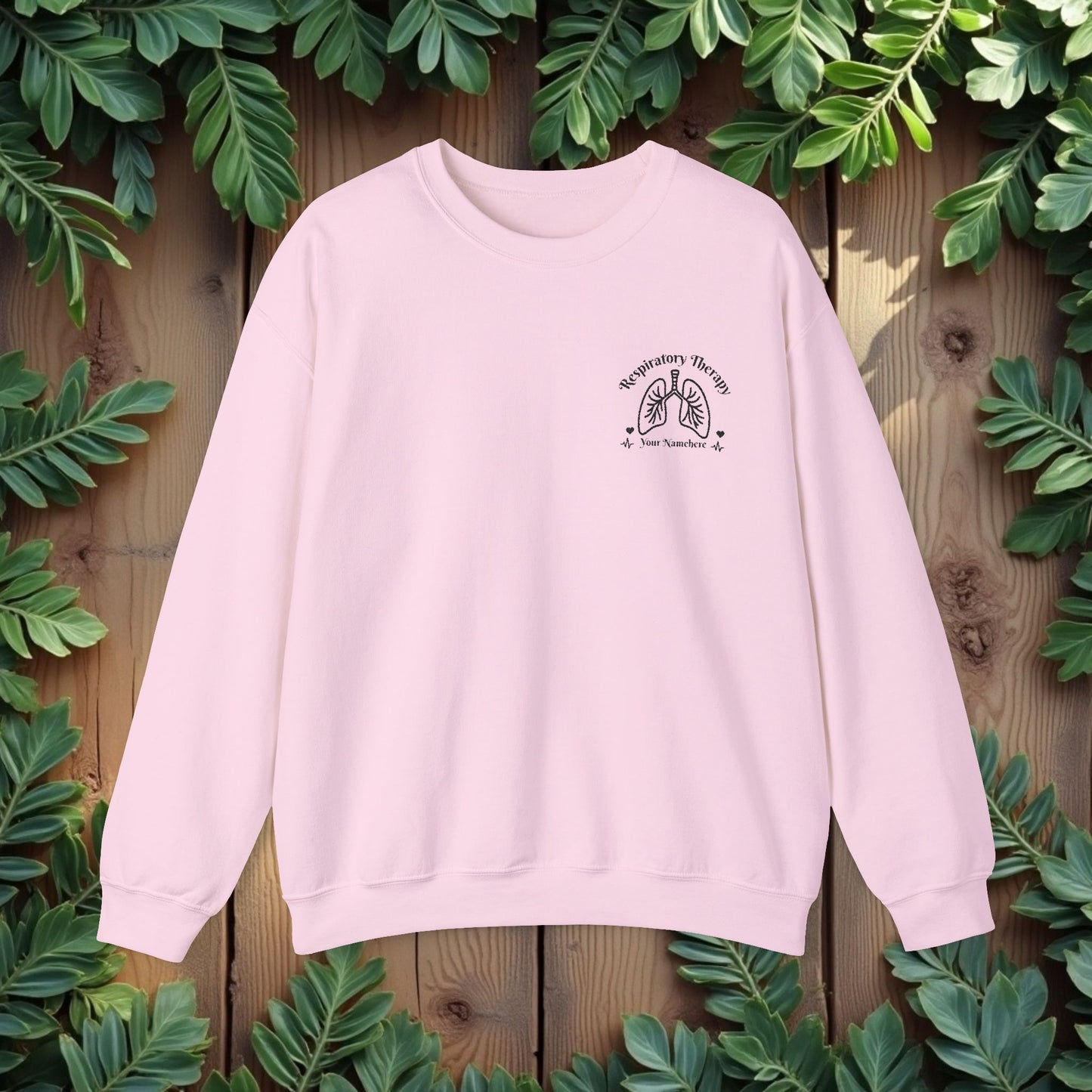 Customizable Respiratory Therapy Sweatshirt