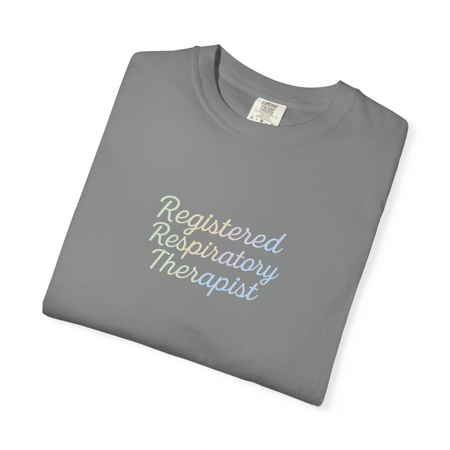 Registered Respiratory Therapist Unisex T-shirt, Gift for Healthcare Worker, Medical Profession Apparel, Comfortable Tee, Casual Wear