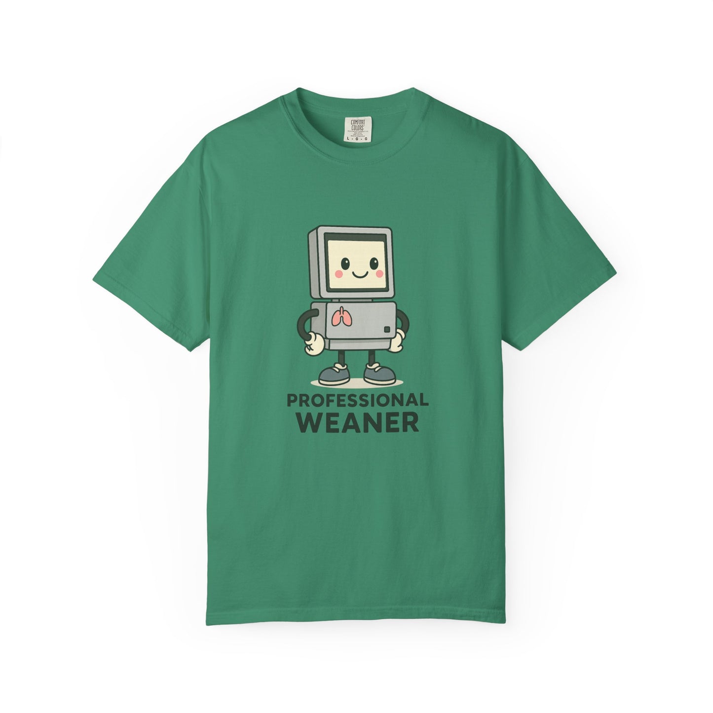 Professional Weaner Respiratory T-Shirt, Funny T-Shirt for Kids, Unisex Tee, Cartoon T-Shirt, Gift for New Parents, Humorous Clothing