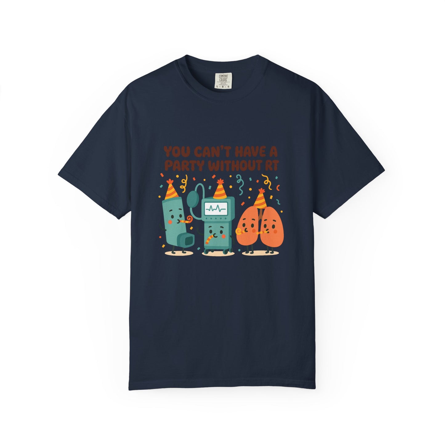 Comfort Color T-Shirt Respiratory Theme Party