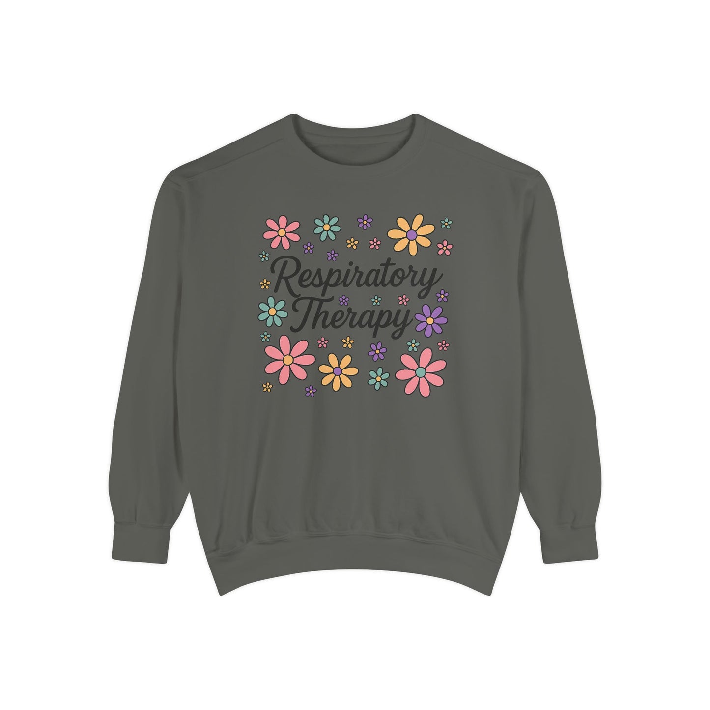 Respiratory Therapy Flower Sweatshirt, Cozy Gift for Nurses, Flower Design, Unisex Comfort Wear, Cute Medical Sweatshirt, Therapy [...]