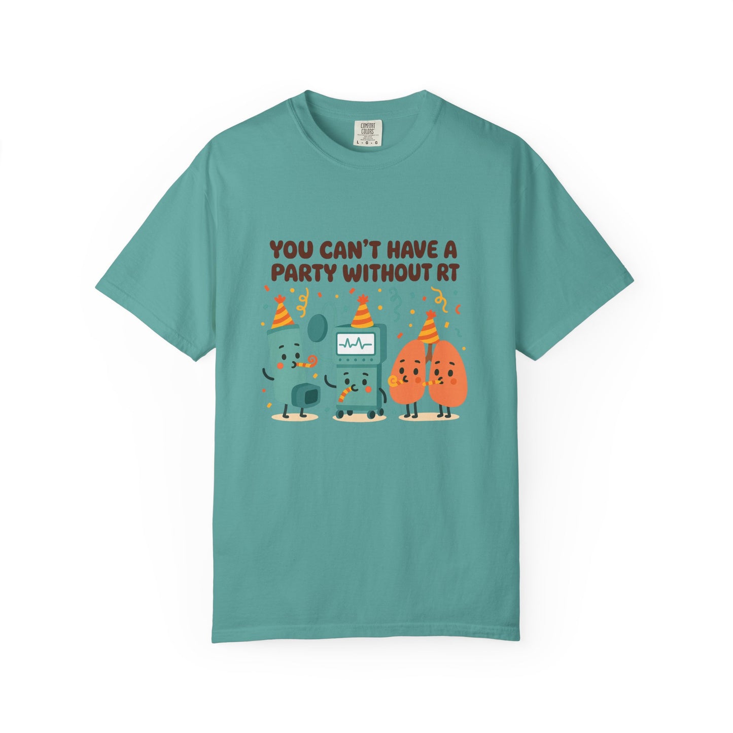Comfort Color T-Shirt Respiratory Theme Party