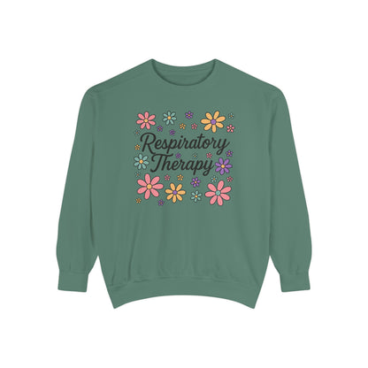 Respiratory Therapy Flower Sweatshirt, Cozy Gift for Nurses, Flower Design, Unisex Comfort Wear, Cute Medical Sweatshirt, Therapy [...]