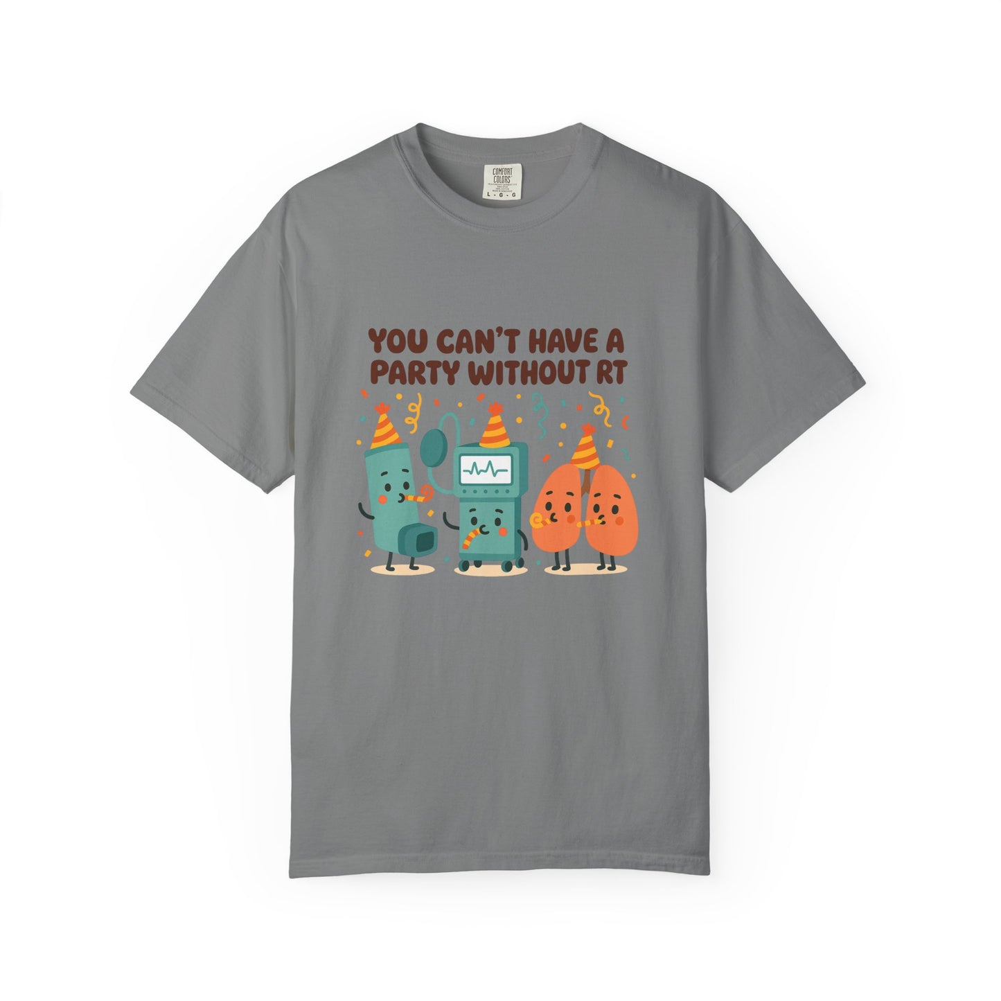 Comfort Color T-Shirt Respiratory Theme Party