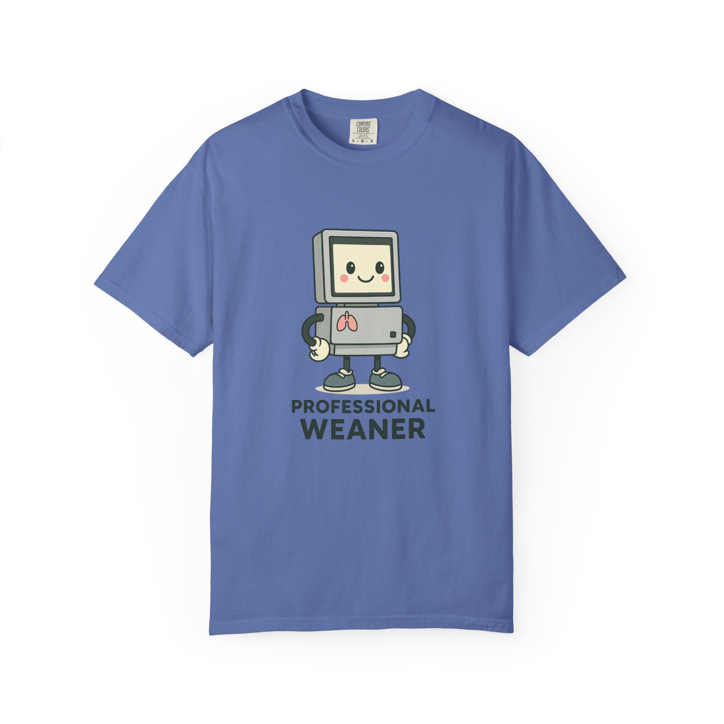 Professional Weaner Respiratory T-Shirt, Funny T-Shirt for Kids, Unisex Tee, Cartoon T-Shirt, Gift for New Parents, Humorous Clothing