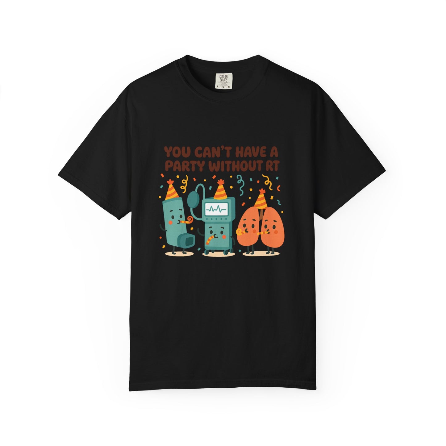 Comfort Color T-Shirt Respiratory Theme Party