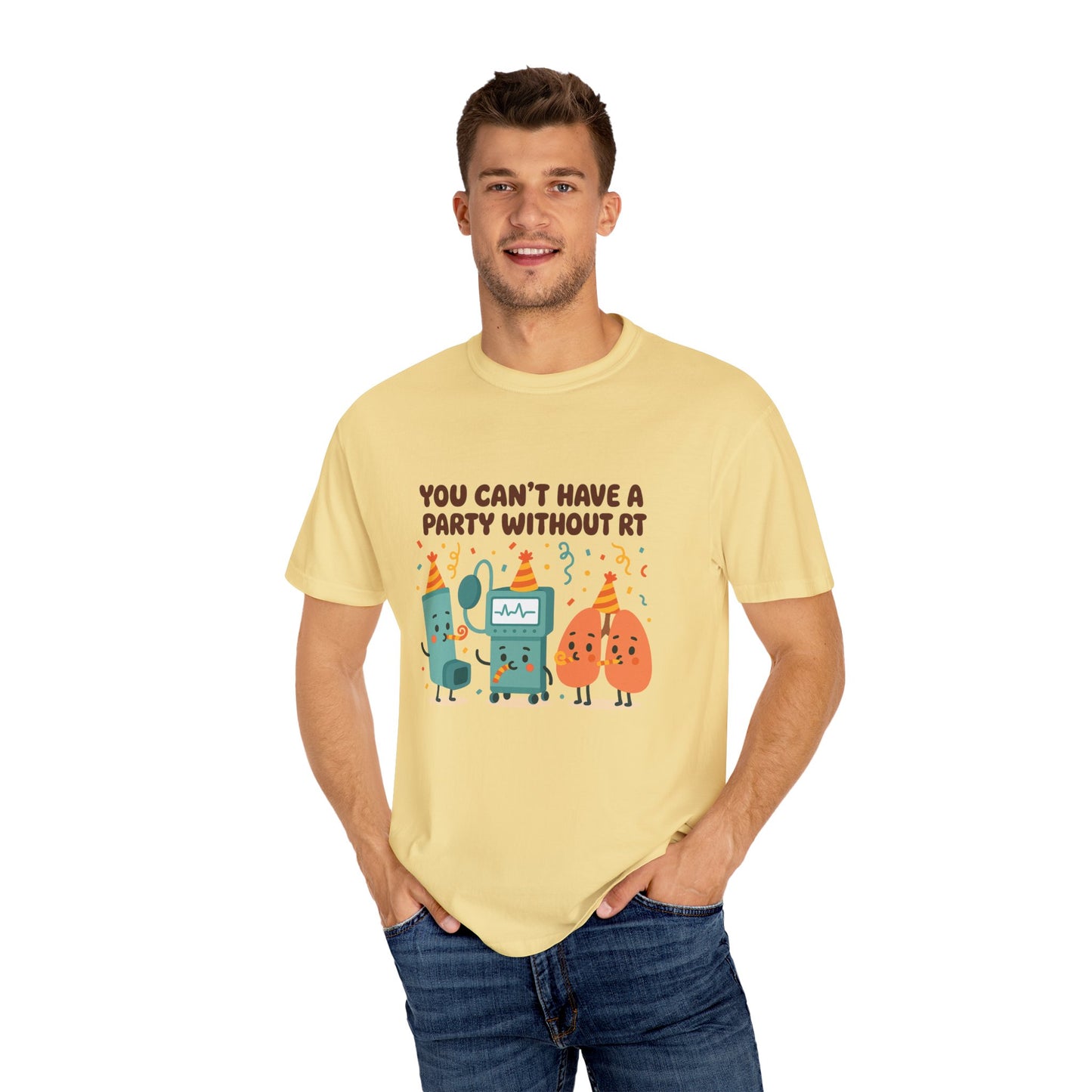 Comfort Color T-Shirt Respiratory Theme Party