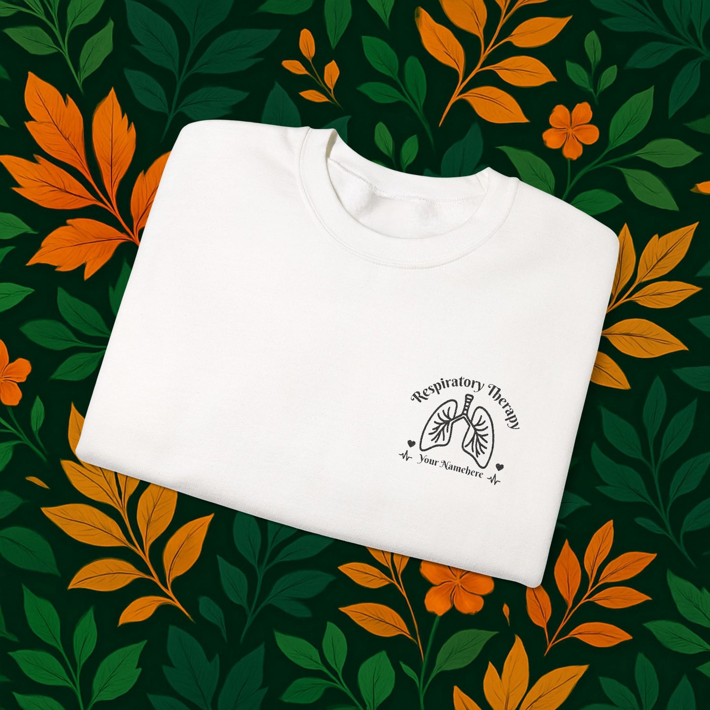 Customizable Respiratory Therapy Sweatshirt