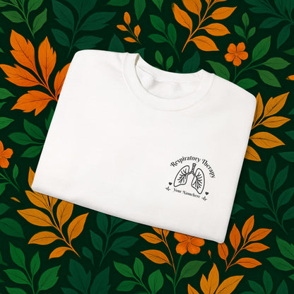 Customizable Respiratory Therapy Sweatshirt