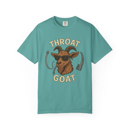Throat Goat T-Shirt, Funny Graphic Tee, Unisex Humor Shirt, Casual Everyday Wear
