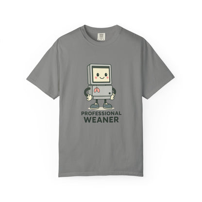Professional Weaner Respiratory T-Shirt, Funny T-Shirt for Kids, Unisex Tee, Cartoon T-Shirt, Gift for New Parents, Humorous Clothing