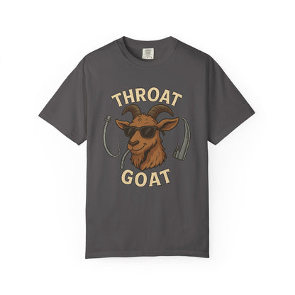 Throat Goat T-Shirt, Funny Graphic Tee, Unisex Humor Shirt, Casual Everyday Wear