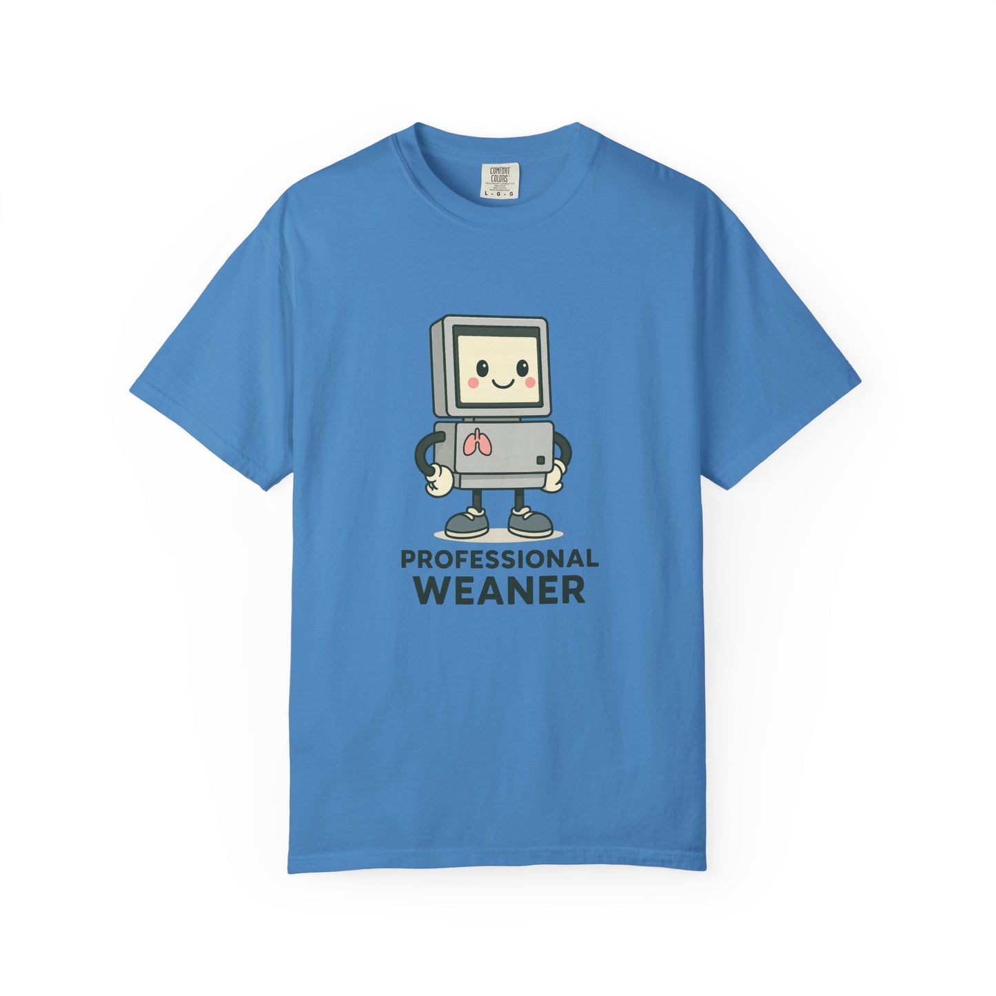 Professional Weaner Respiratory T-Shirt, Funny T-Shirt for Kids, Unisex Tee, Cartoon T-Shirt, Gift for New Parents, Humorous Clothing