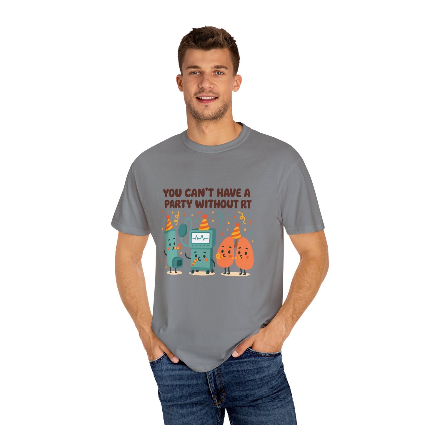 Comfort Color T-Shirt Respiratory Theme Party