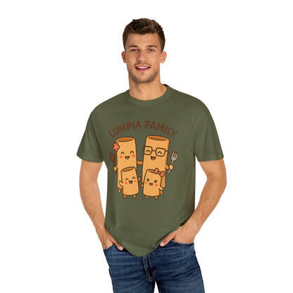 Cute Lumpia Family T-Shirt - Adorable Family Tee for Food Lovers, Filipino Culture Gift, Casual Wear, Family Gatherings, Foodie Gift