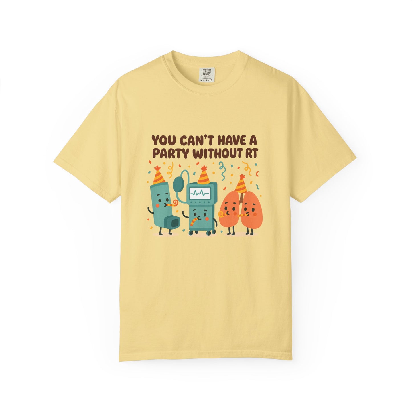 Comfort Color T-Shirt Respiratory Theme Party