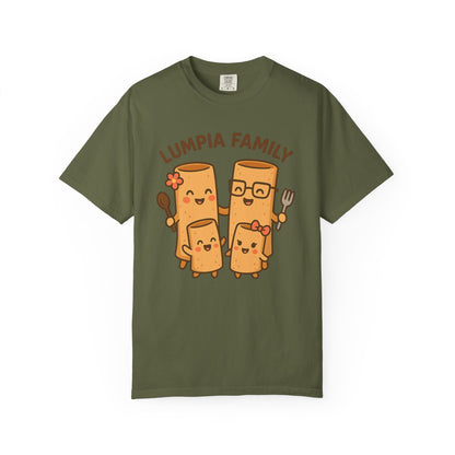 Cute Lumpia Family T-Shirt - Adorable Family Tee for Food Lovers, Filipino Culture Gift, Casual Wear, Family Gatherings, Foodie Gift