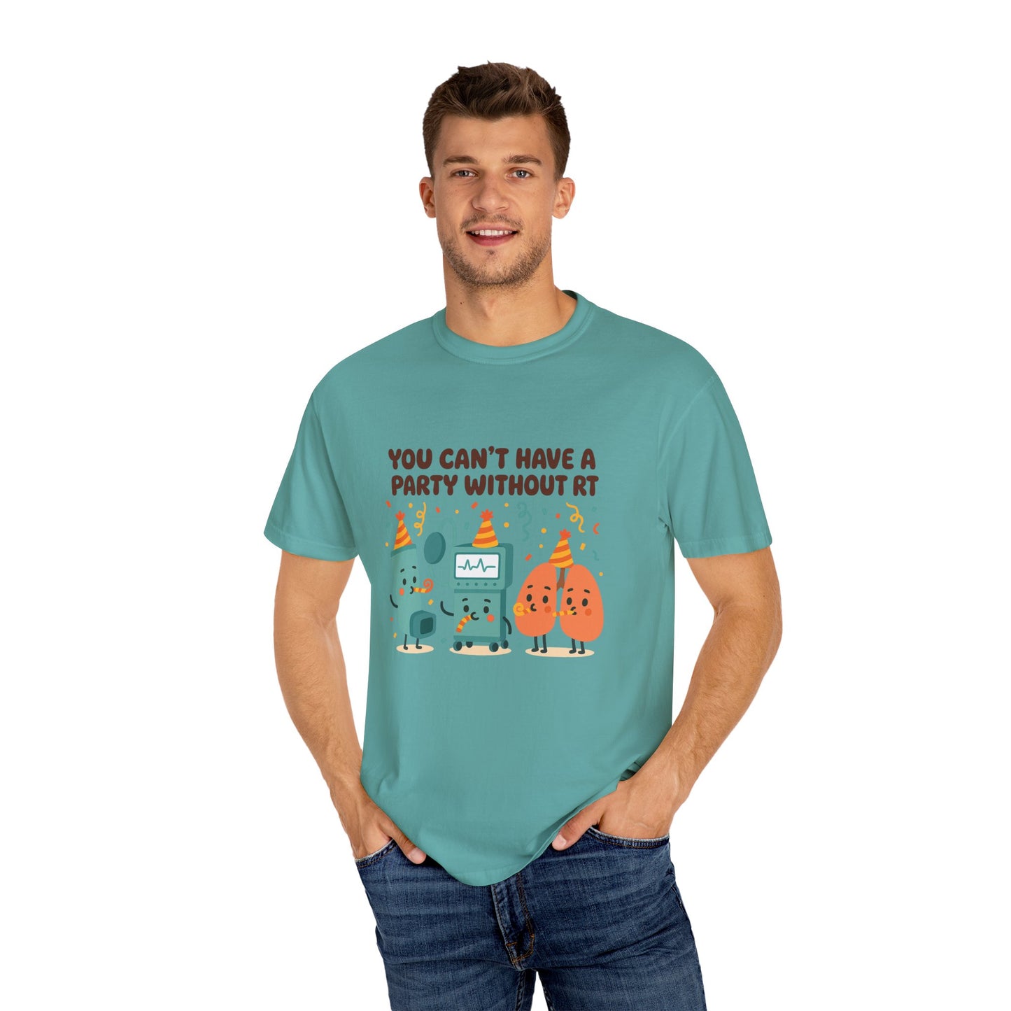 Comfort Color T-Shirt Respiratory Theme Party
