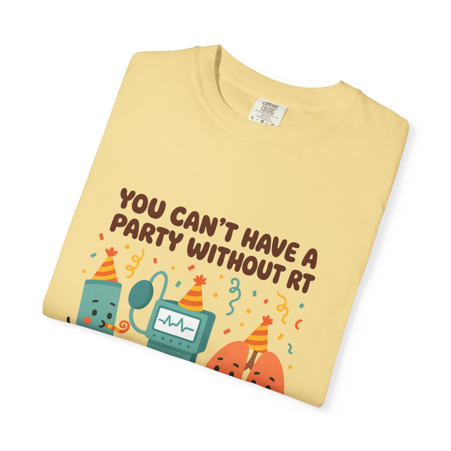 Comfort Color T-Shirt Respiratory Theme Party