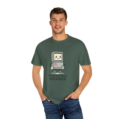 Professional Weaner Respiratory T-Shirt, Funny T-Shirt for Kids, Unisex Tee, Cartoon T-Shirt, Gift for New Parents, Humorous Clothing