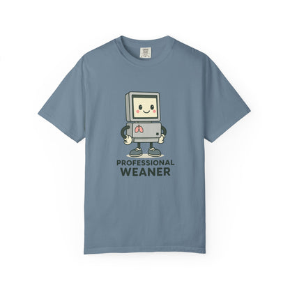 Professional Weaner Respiratory T-Shirt, Funny T-Shirt for Kids, Unisex Tee, Cartoon T-Shirt, Gift for New Parents, Humorous Clothing
