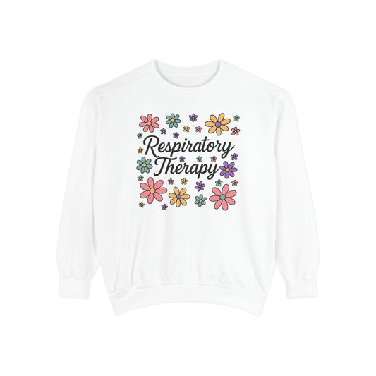 Respiratory Therapy Flower Sweatshirt, Cozy Gift for Nurses, Flower Design, Unisex Comfort Wear, Cute Medical Sweatshirt, Therapy [...]