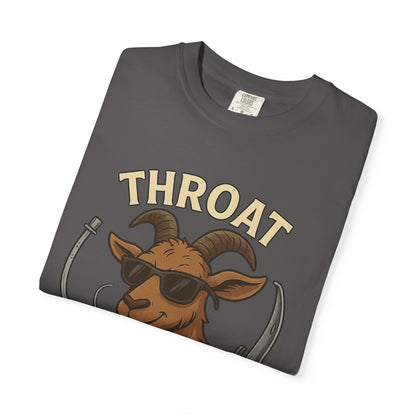 Throat Goat T-Shirt, Funny Graphic Tee, Unisex Humor Shirt, Casual Everyday Wear