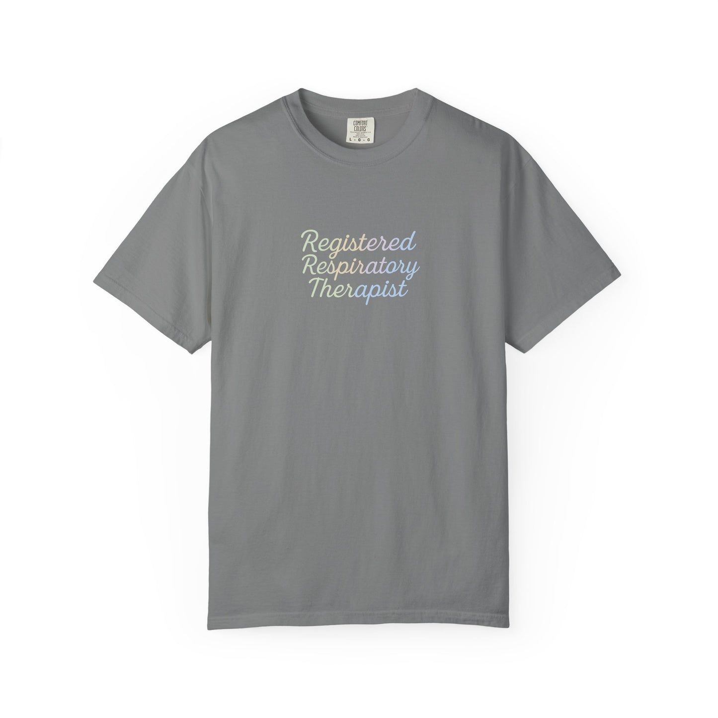 Registered Respiratory Therapist Unisex T-shirt, Gift for Healthcare Worker, Medical Profession Apparel, Comfortable Tee, Casual Wear