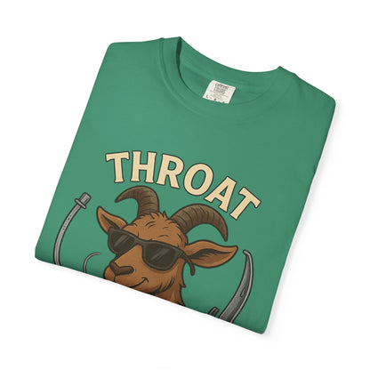Throat Goat T-Shirt, Funny Graphic Tee, Unisex Humor Shirt, Casual Everyday Wear