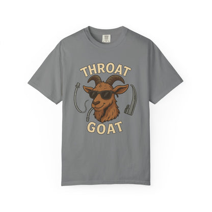 Throat Goat T-Shirt, Funny Graphic Tee, Unisex Humor Shirt, Casual Everyday Wear