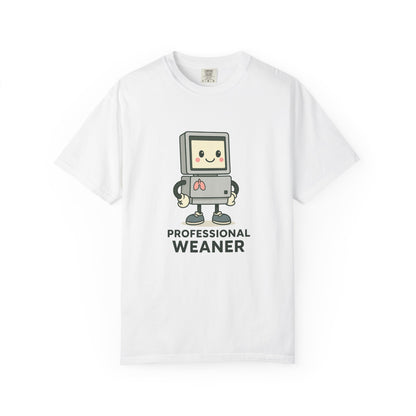 Professional Weaner Respiratory T-Shirt, Funny T-Shirt for Kids, Unisex Tee, Cartoon T-Shirt, Gift for New Parents, Humorous Clothing