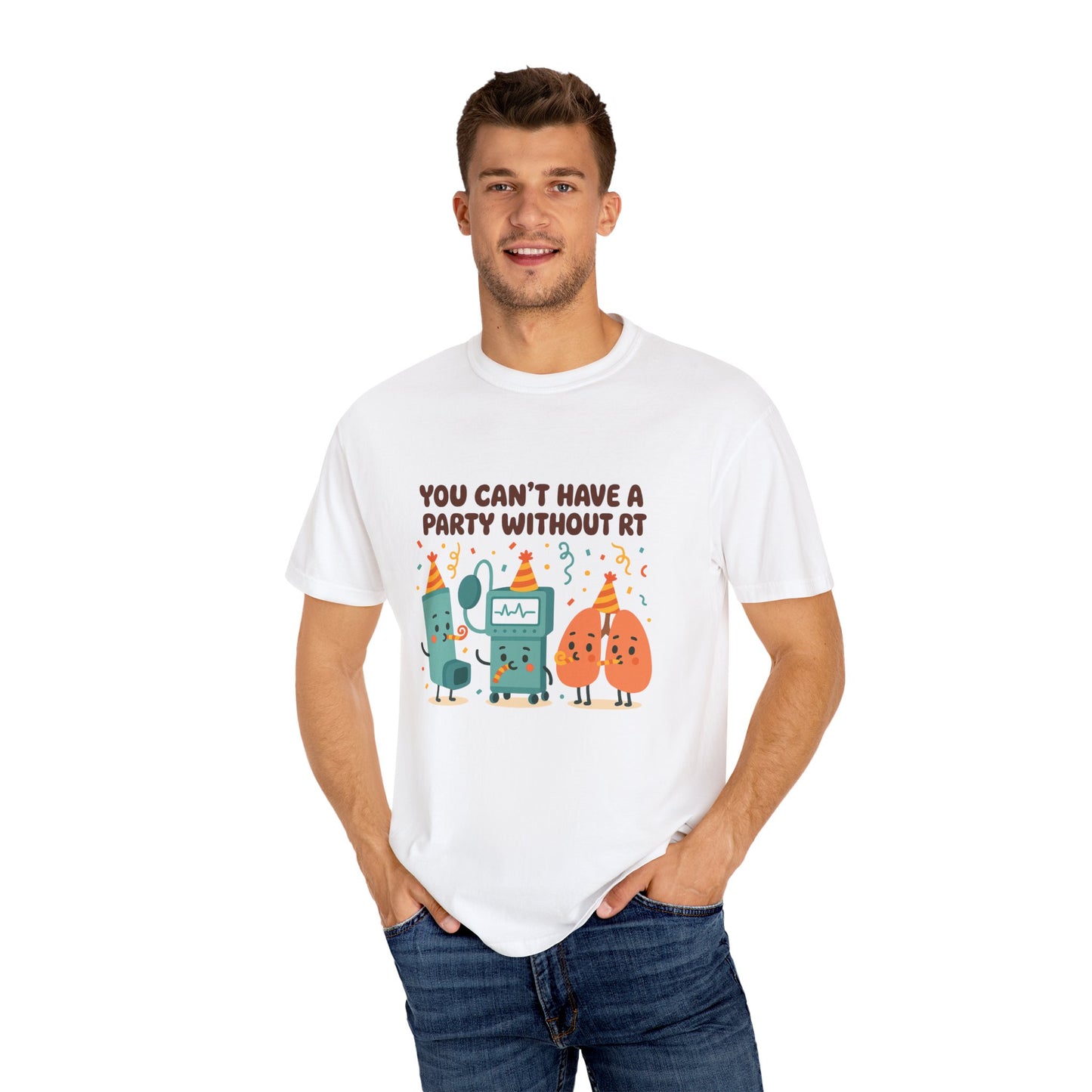 Comfort Color T-Shirt Respiratory Theme Party