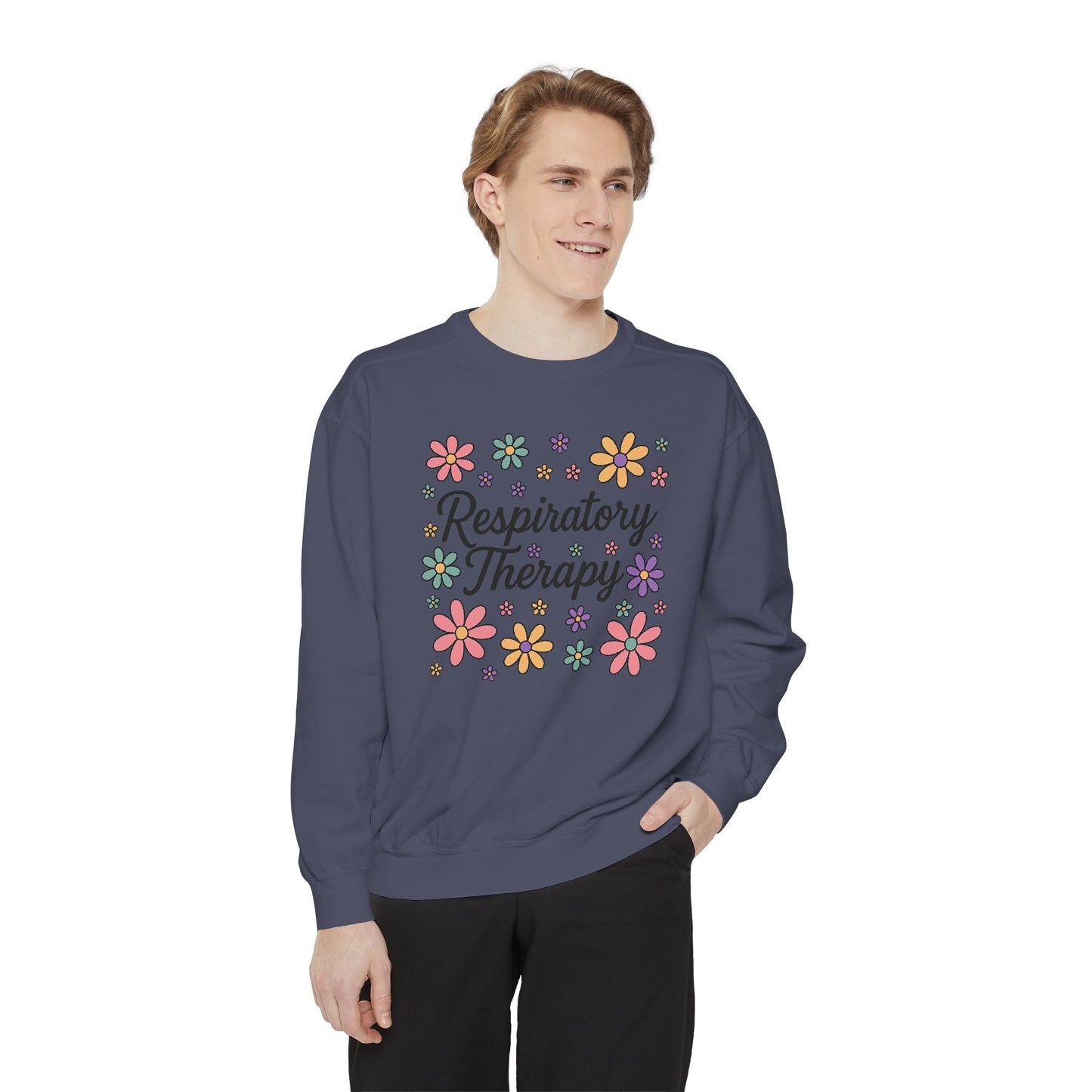 Respiratory Therapy Flower Sweatshirt, Cozy Gift for Nurses, Flower Design, Unisex Comfort Wear, Cute Medical Sweatshirt, Therapy [...]