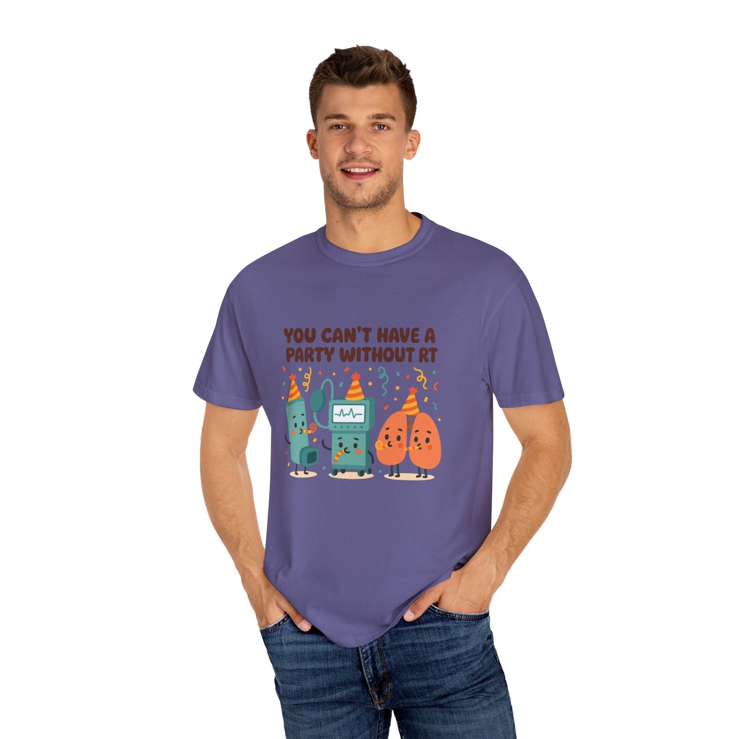 Comfort Color T-Shirt Respiratory Theme Party