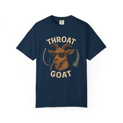 Throat Goat T-Shirt, Funny Graphic Tee, Unisex Humor Shirt, Casual Everyday Wear