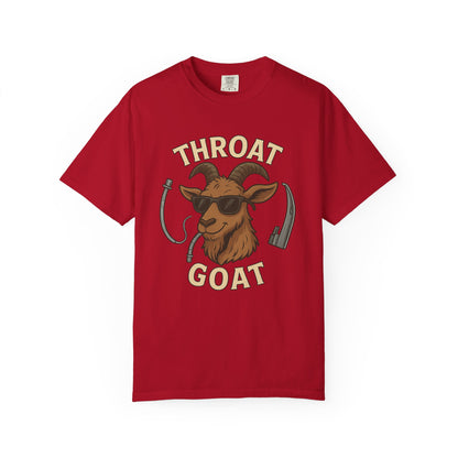 Throat Goat T-Shirt, Funny Graphic Tee, Unisex Humor Shirt, Casual Everyday Wear