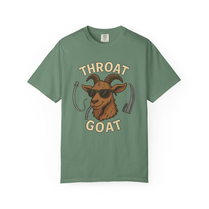 Throat Goat T-Shirt, Funny Graphic Tee, Unisex Humor Shirt, Casual Everyday Wear
