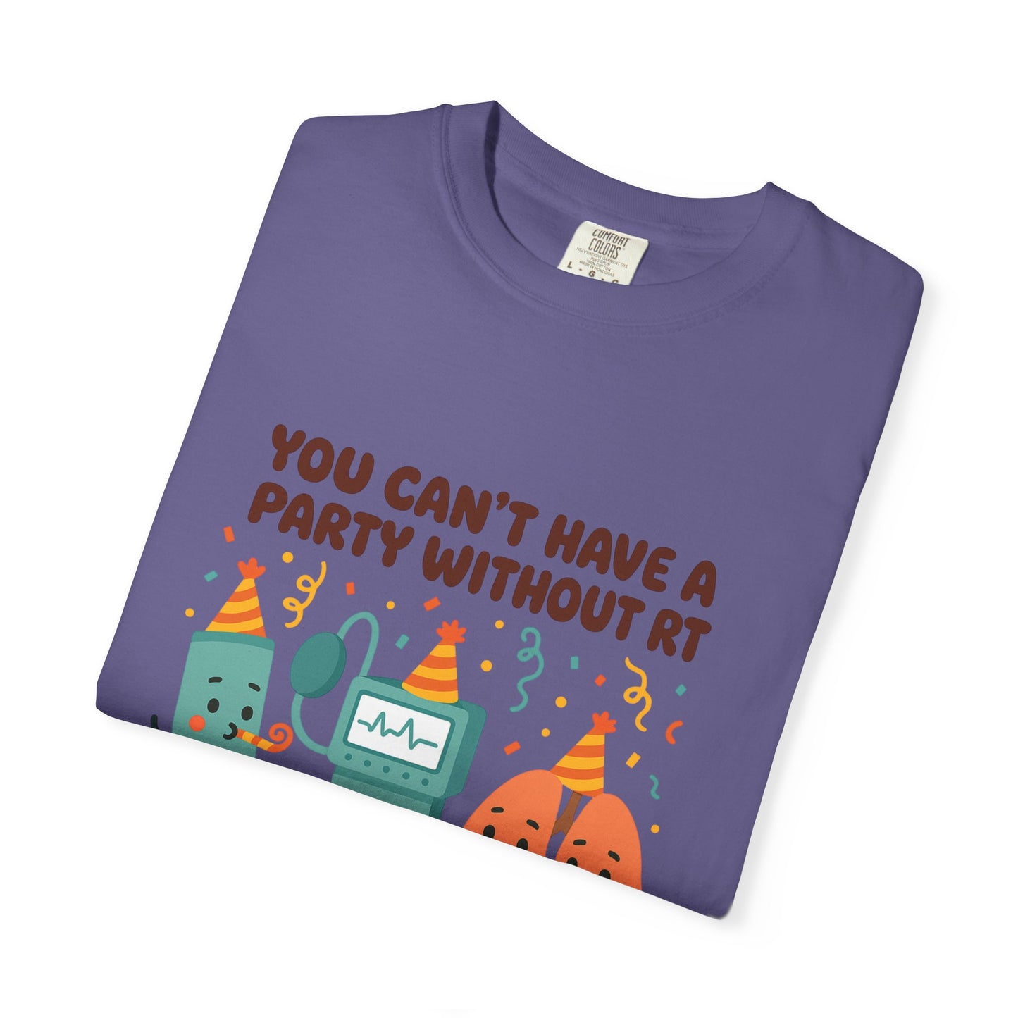 Comfort Color T-Shirt Respiratory Theme Party