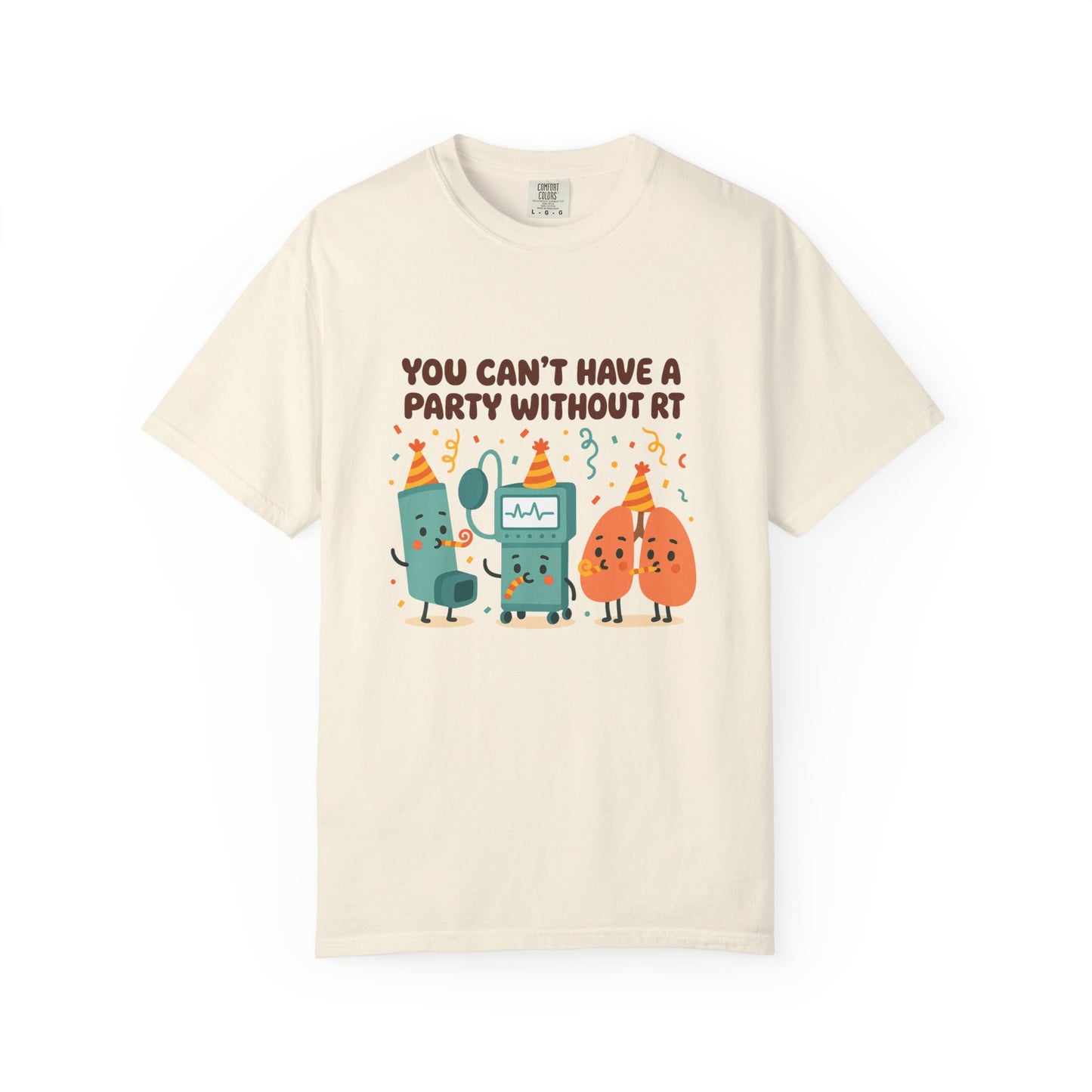 Comfort Color T-Shirt Respiratory Theme Party