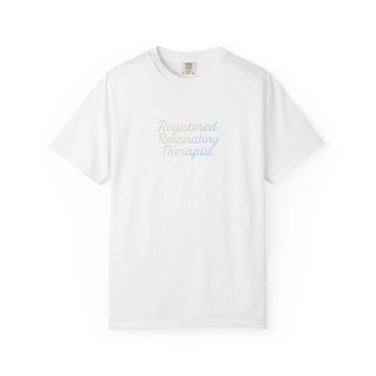 Registered Respiratory Therapist Unisex T-shirt, Gift for Healthcare Worker, Medical Profession Apparel, Comfortable Tee, Casual Wear