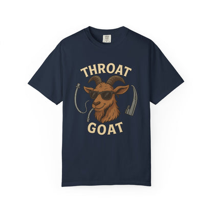 Throat Goat T-Shirt, Funny Graphic Tee, Unisex Humor Shirt, Casual Everyday Wear