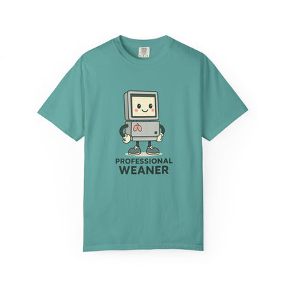 Professional Weaner Respiratory T-Shirt, Funny T-Shirt for Kids, Unisex Tee, Cartoon T-Shirt, Gift for New Parents, Humorous Clothing