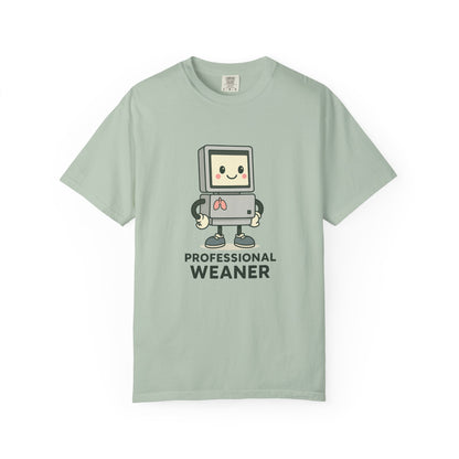 Professional Weaner Respiratory T-Shirt, Funny T-Shirt for Kids, Unisex Tee, Cartoon T-Shirt, Gift for New Parents, Humorous Clothing